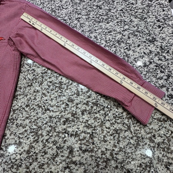 Arkansas Razorbacks Long Sleeve Dress Shirt Men's Sz S Check Pattern The Hogs‎ - Picture 10 of 10